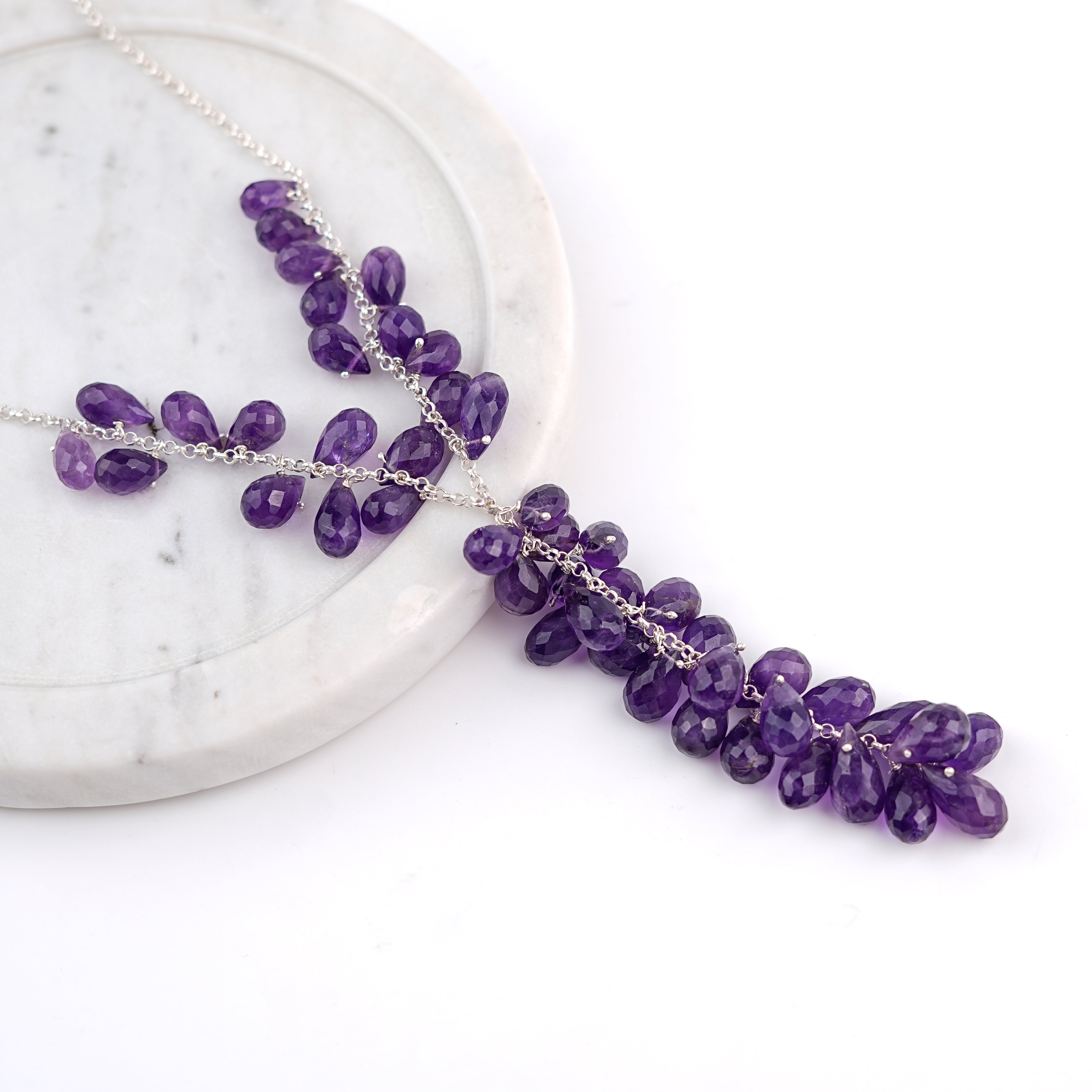 Luxe Necklace - Amethyst