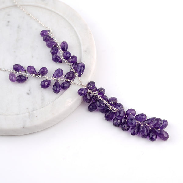Luxe Necklace - Amethyst
