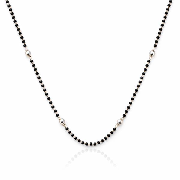 92.5 Sterling Silver Bead Mangalsutra