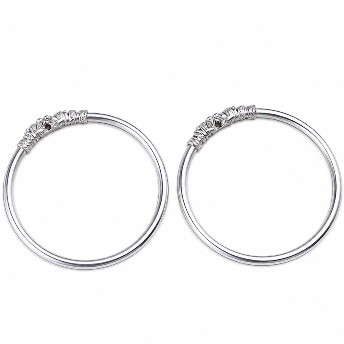 Gajmukhi Goth ( Silver bangles )