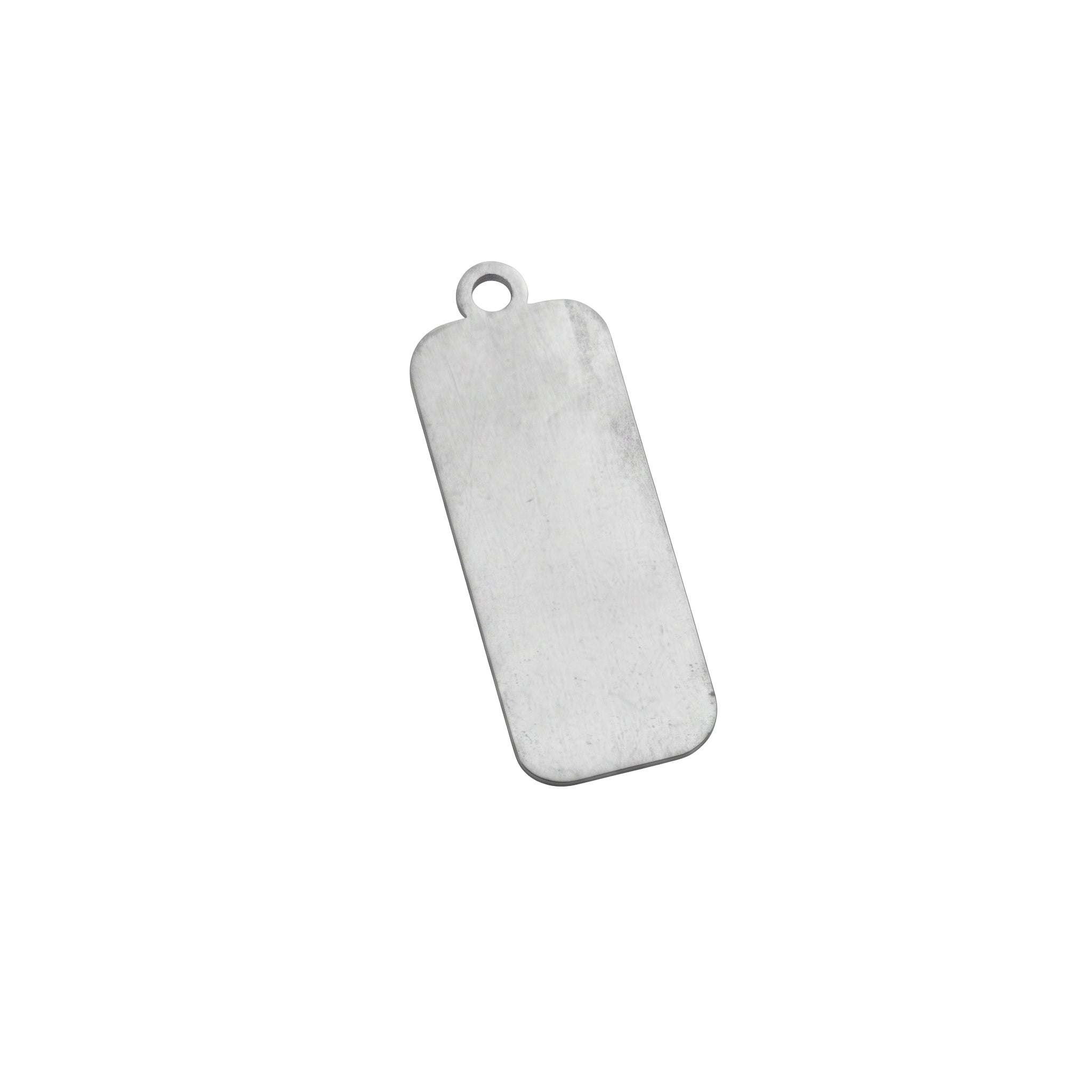 Pendant tag / Charm Tag / Dog tag ( Without chain ) - Plain