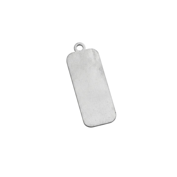 Pendant tag / Charm Tag / Dog tag ( Without chain ) - Plain