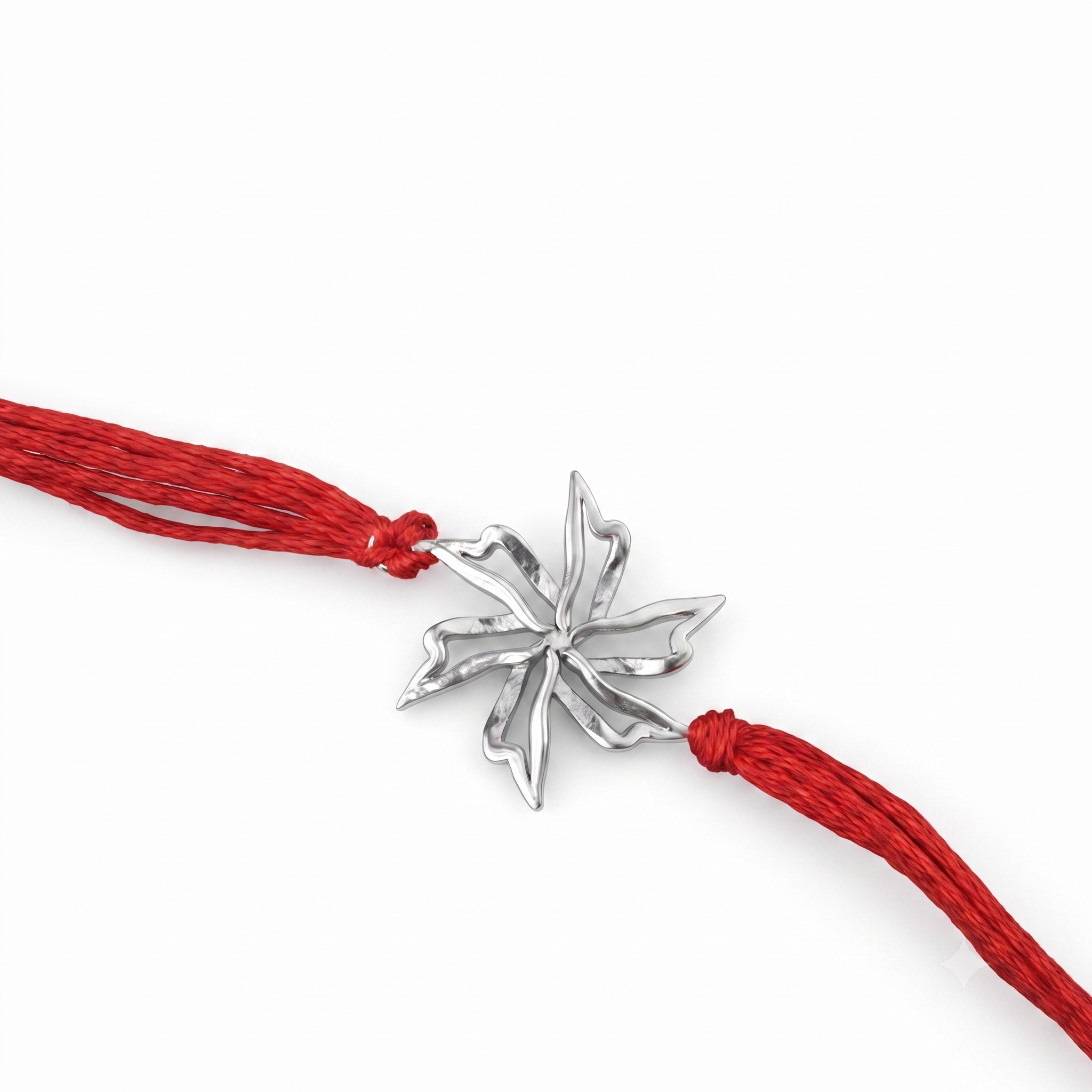 Handmade Silver Rakhi: Prajakta
