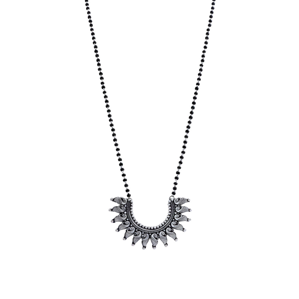 Filigree Peacock Mangalsutra