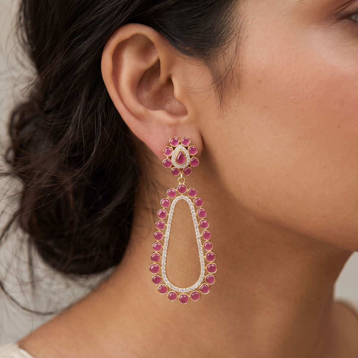 22K Gold Plated Fashion Earrings