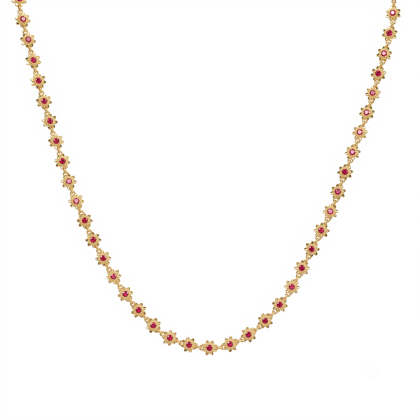 22K Gold Plated Fashion Bakul Haar – Single Layer