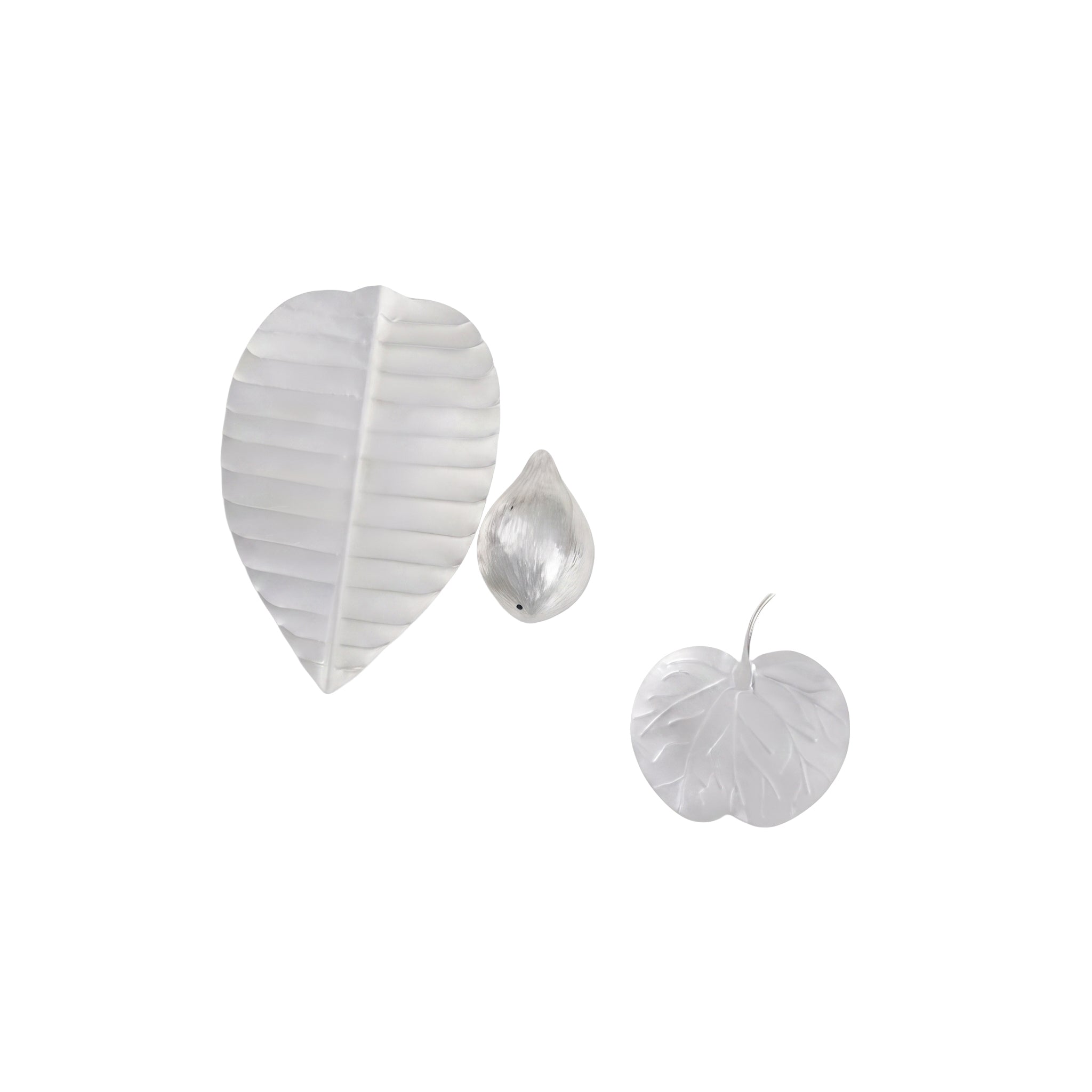 Silver Gift Set - Banana Leaf, Aaptyacha Paan & Coconut