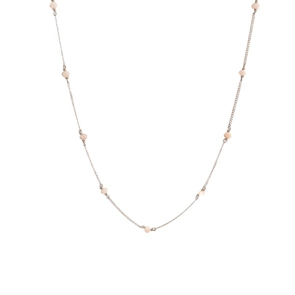 Moon Stone Silver Chain