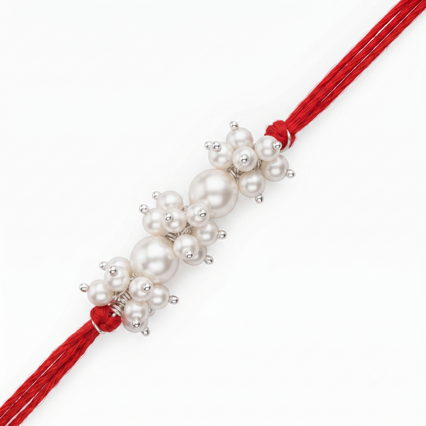 Handmade Pearl Rakhi