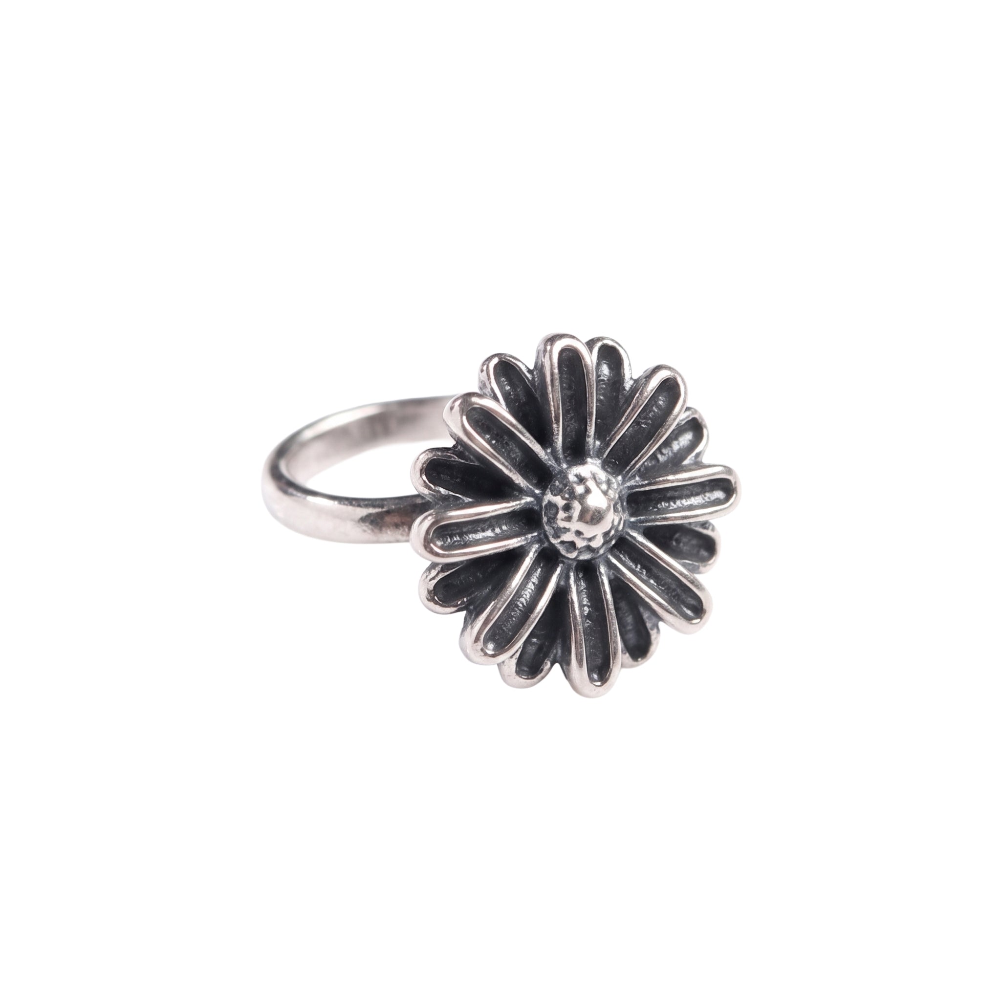 Silver Surajmukhi Nose pin (Clip on)