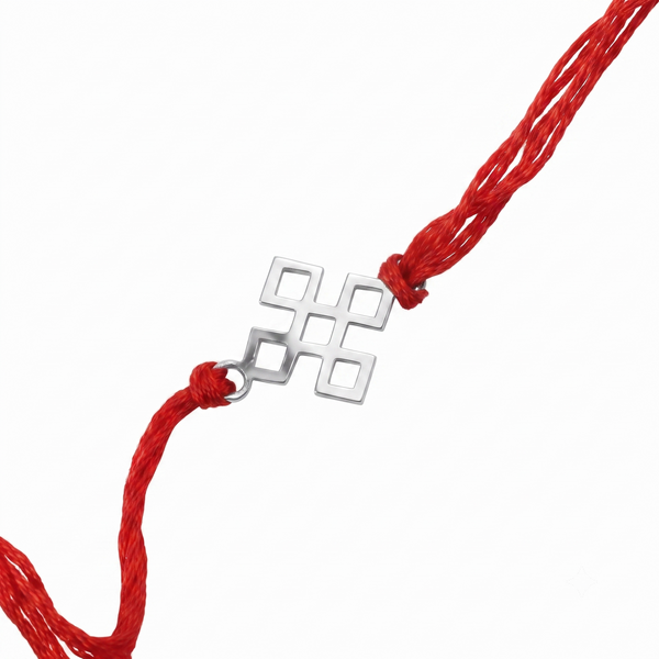 Silver Laser cut Rakhi