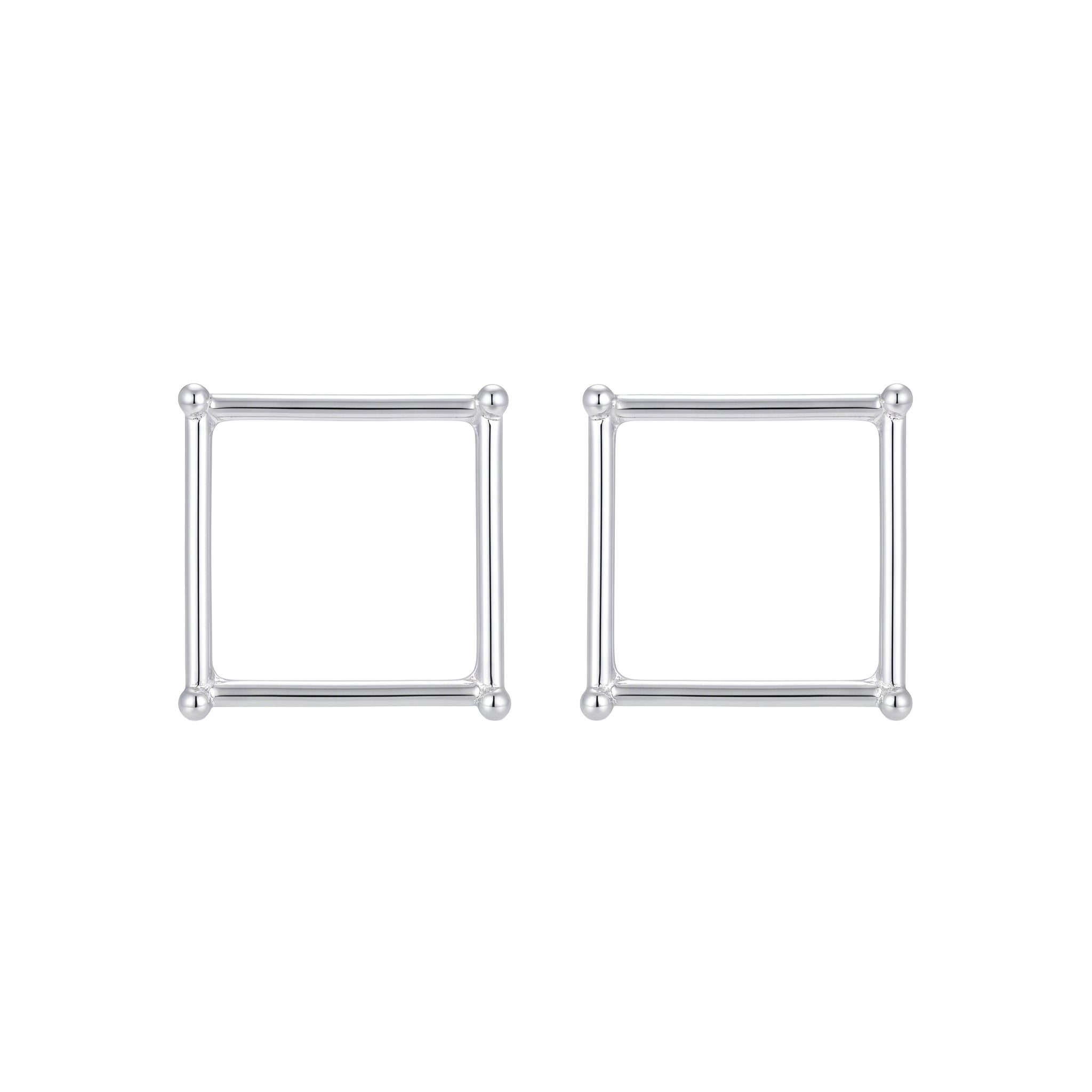 Handmade Square Earring (Plain)