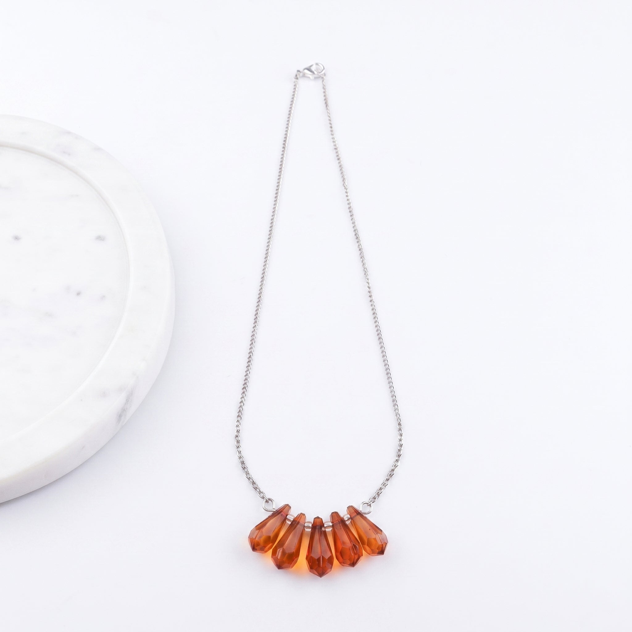 Brass Fashion Necklace