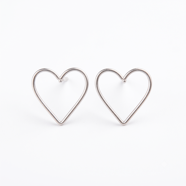 Handmade Love Earring (Plain)