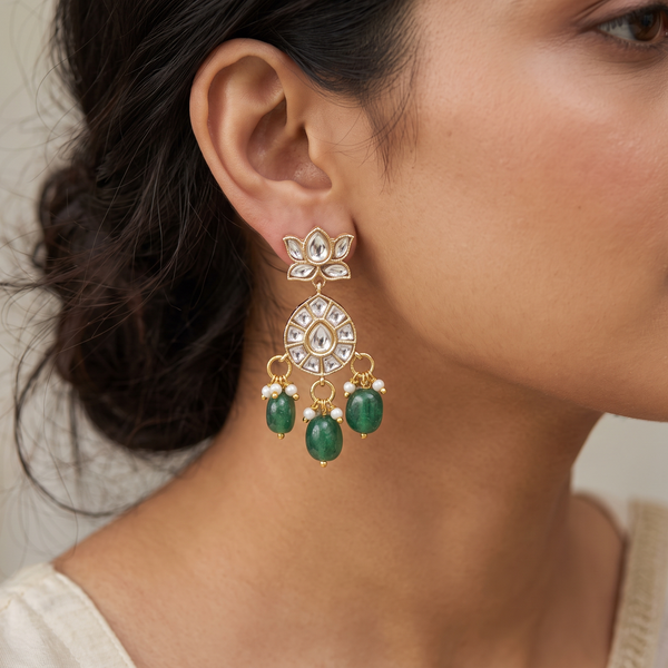 22K Gold Plated Fashion Earrings