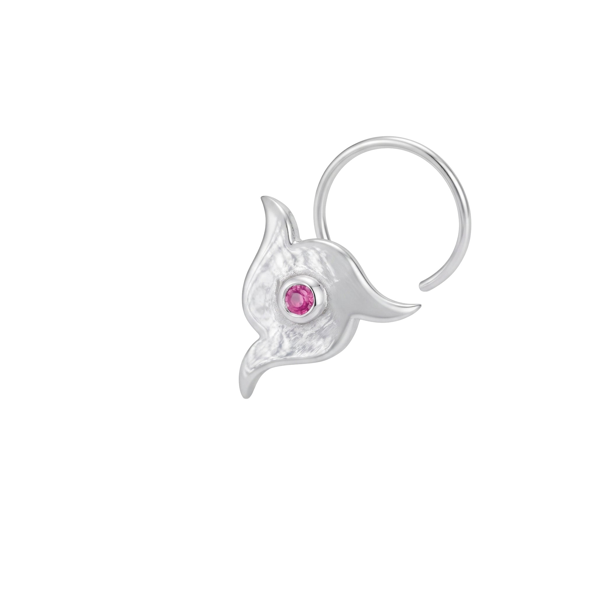 Silver Nakshatra Nosepin (Pierced)