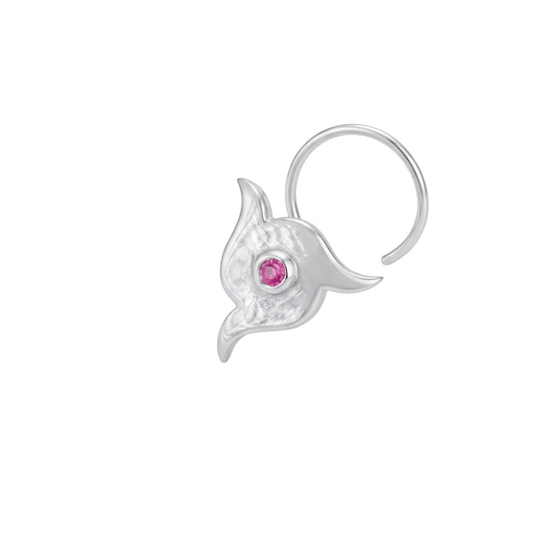 Silver Nakshatra Nosepin (Pierced)