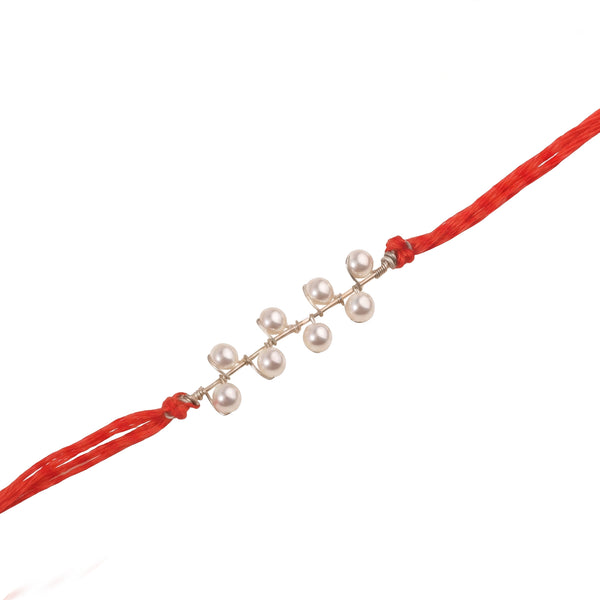 Handmade Pearl Rakhi