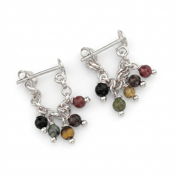 Silver Tourmaline Trinket