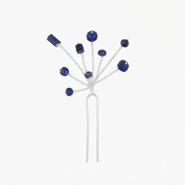 Silver Juda Pin - Multicolour