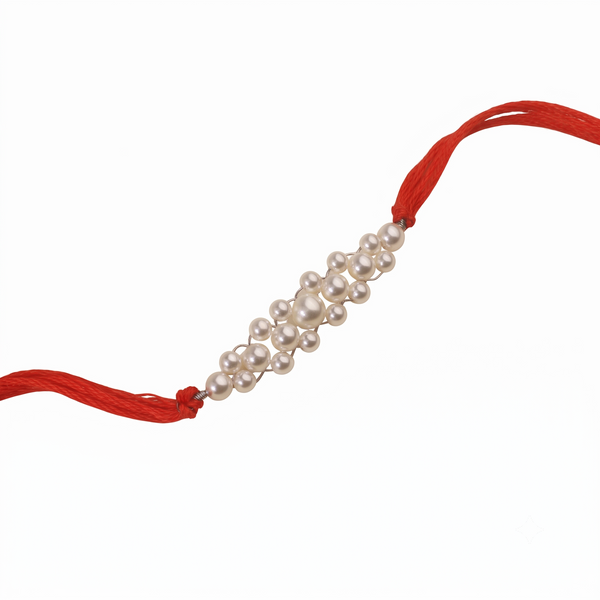 Handmade Pearl Rakhi