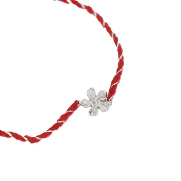 Petal Silver Rakhi