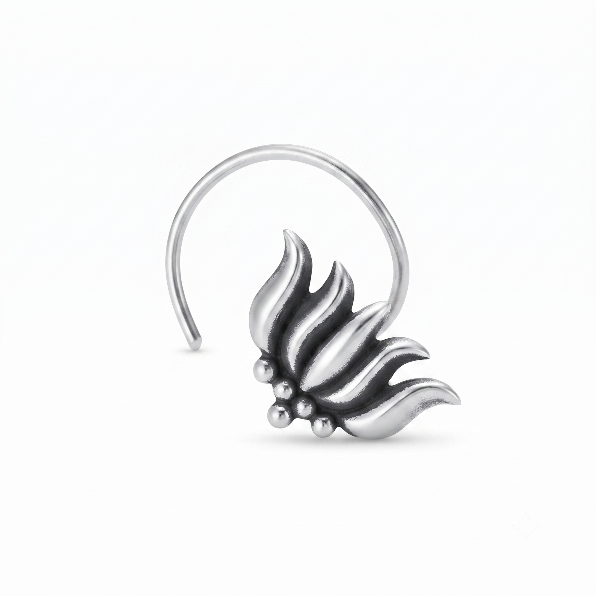 Lotus Nosepin (Pierced)