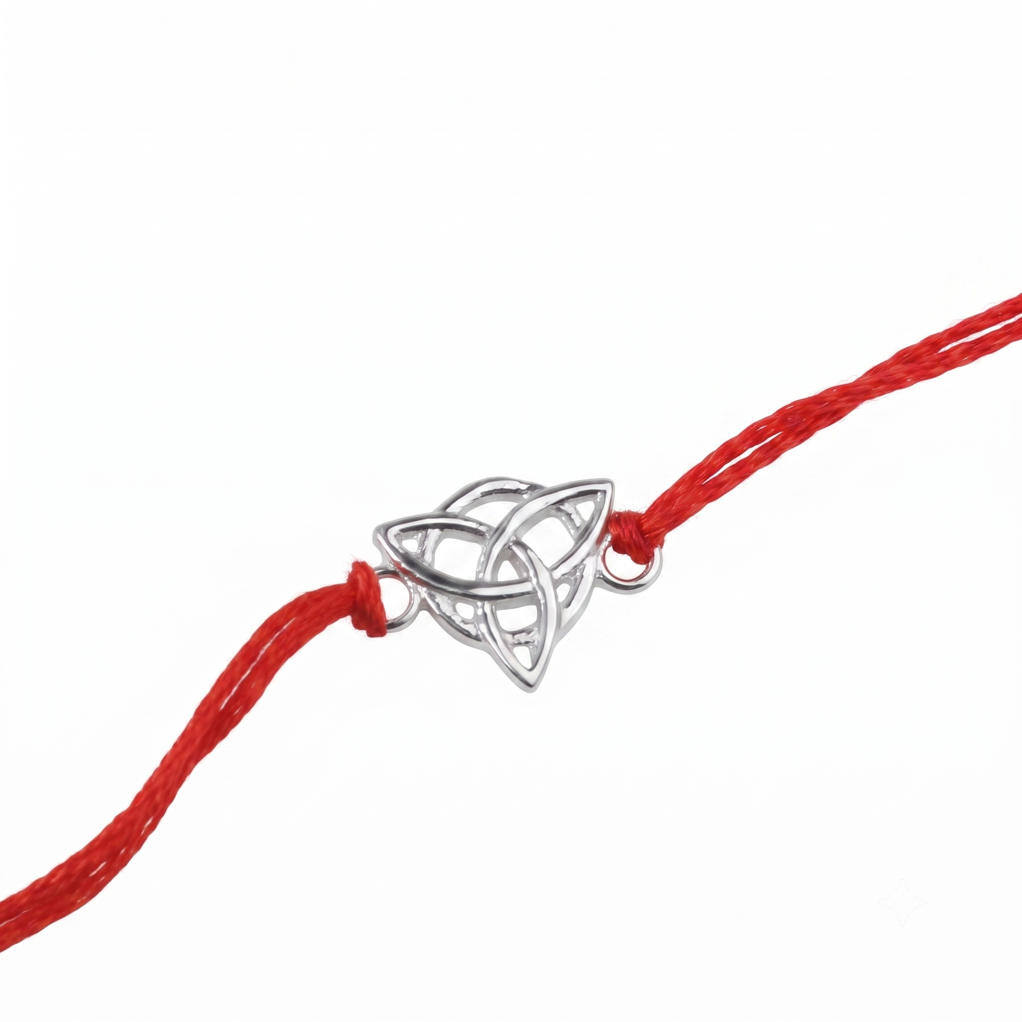 Celtic Trinity Silver Rakhi