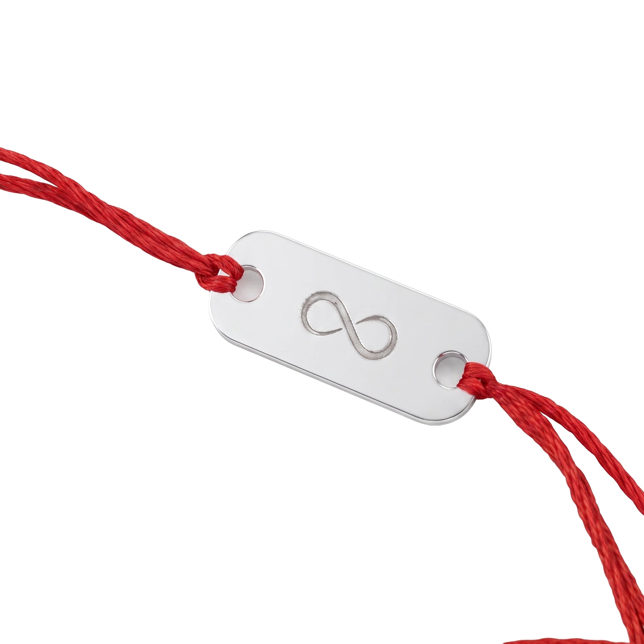 Silver Infinity Rakhi