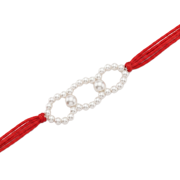Handmade Pearl Rakhi