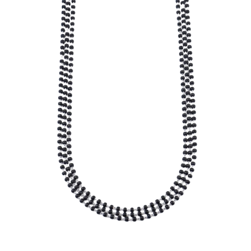 Handmade Silver Three layered Mangalsutra