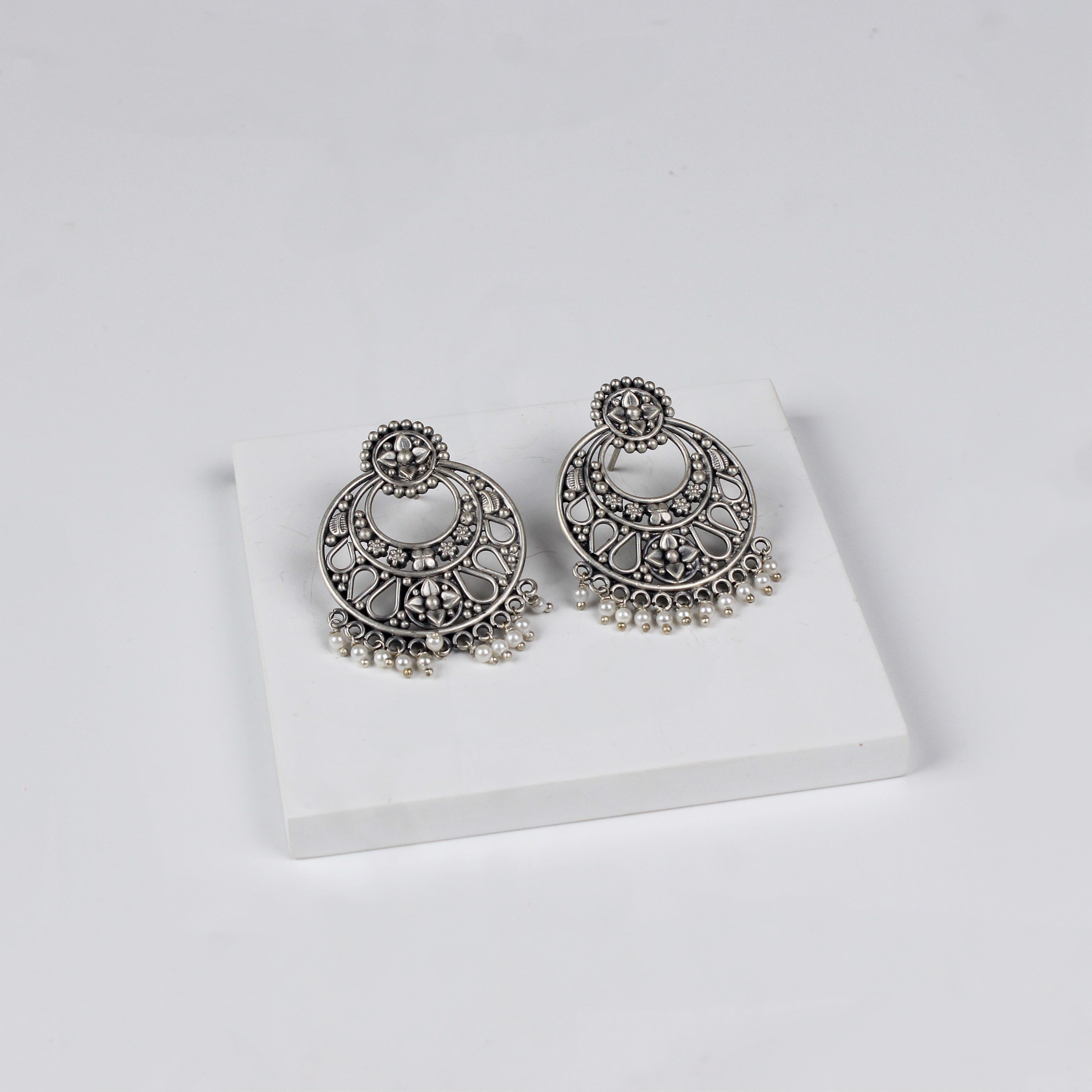 Chandbali (Aafreen) | 92.5 Silver | Size : Small
