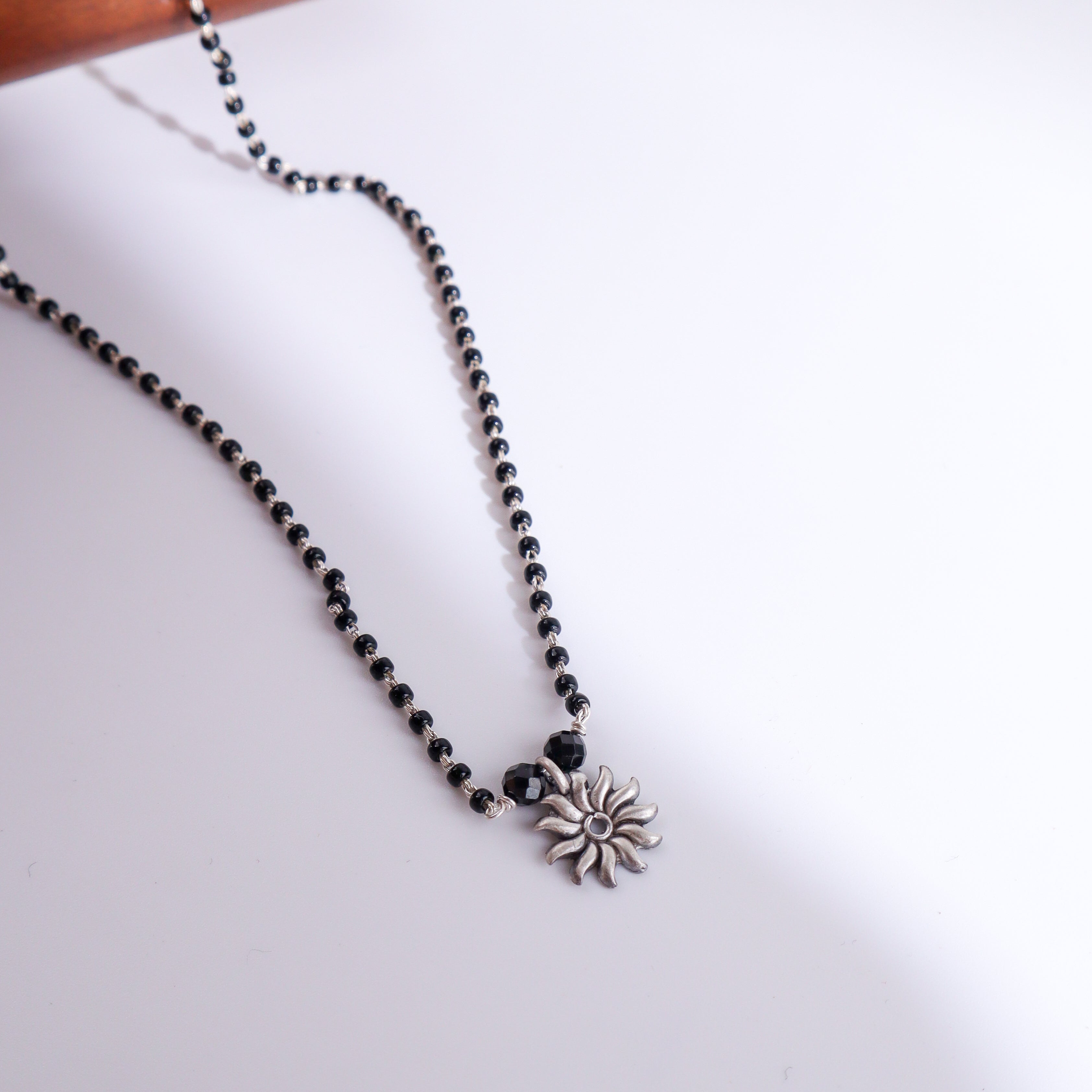 Sun Charm Mangalsutra | 92.5 Sterling Silver