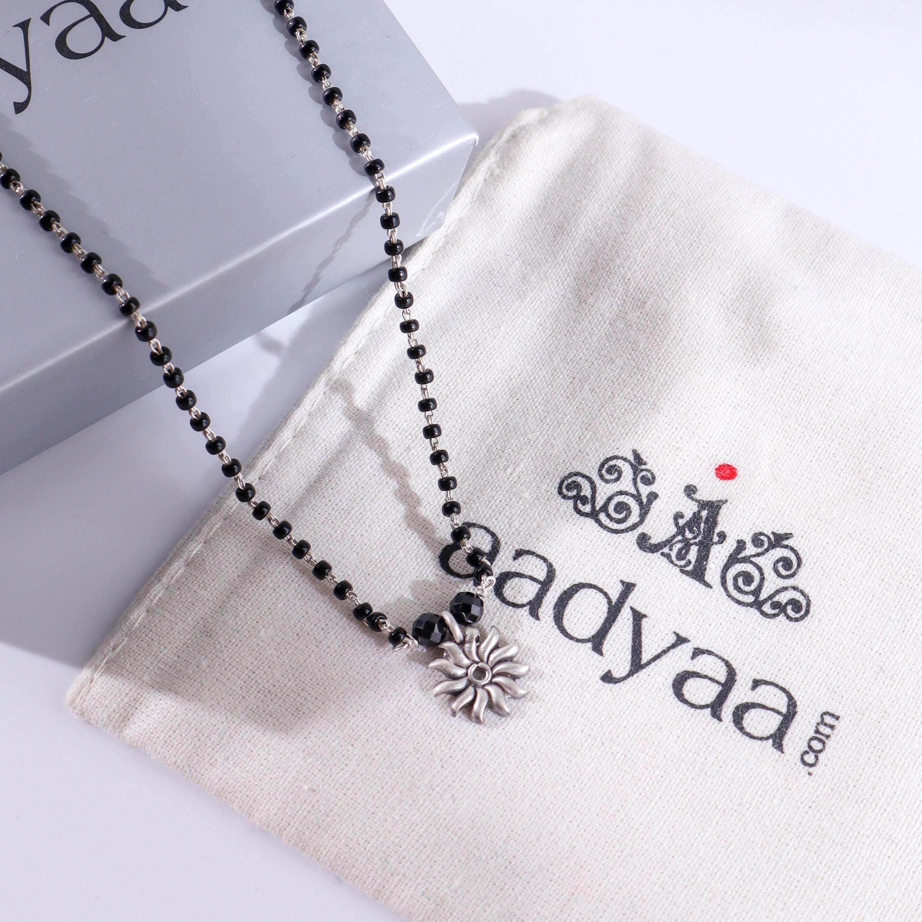 Sun Charm Mangalsutra | 92.5 Sterling Silver