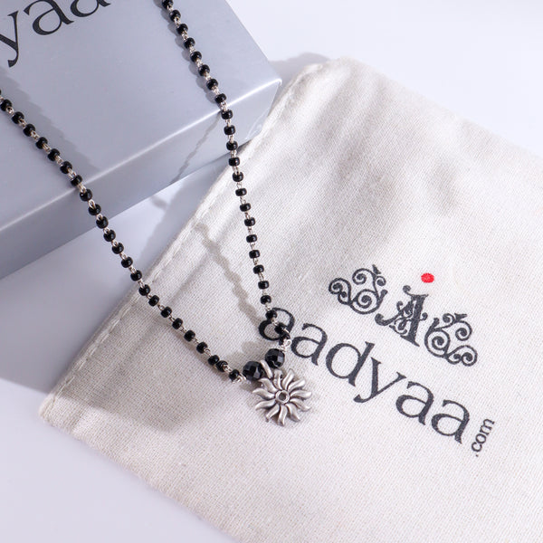 Sun Charm Mangalsutra | 92.5 Sterling Silver
