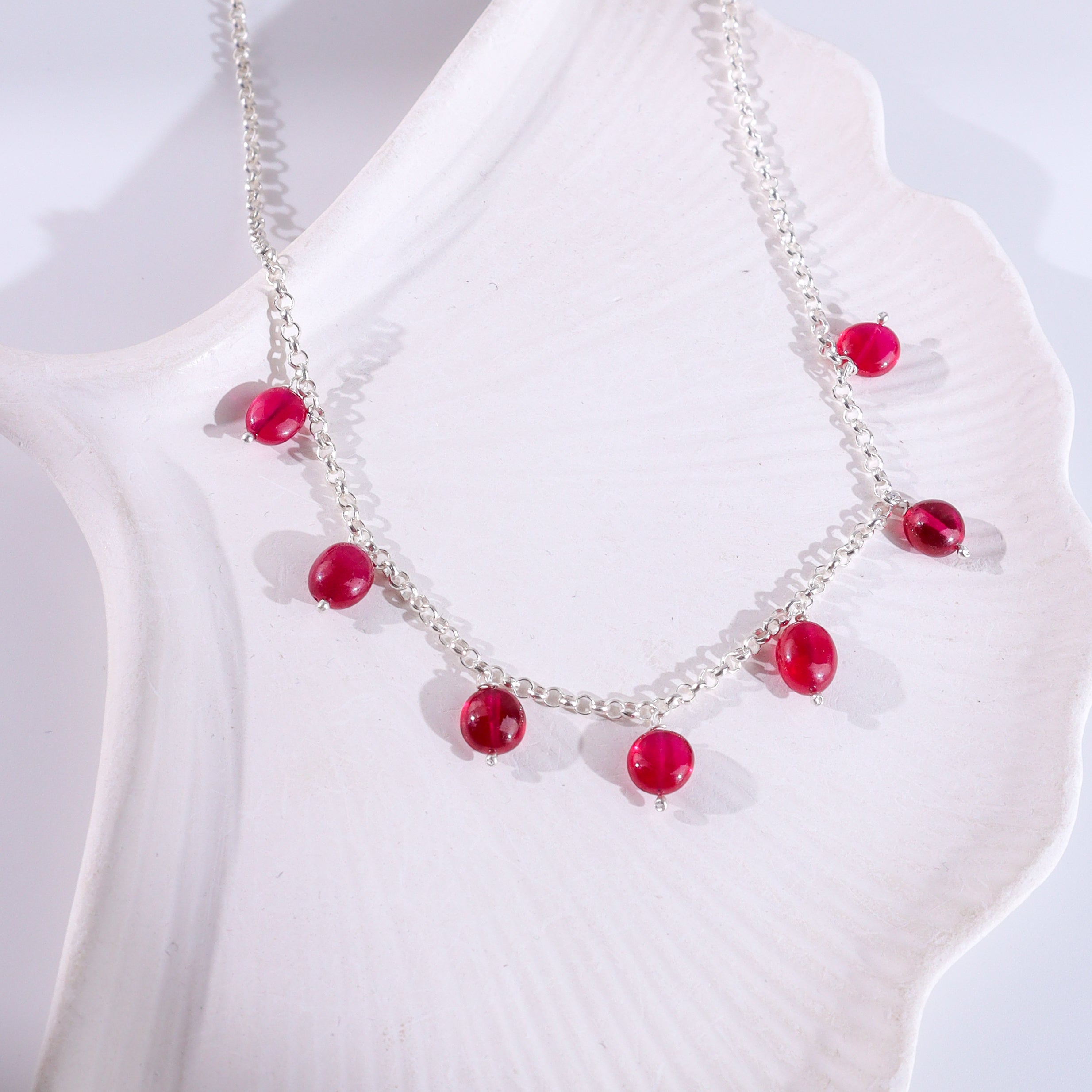 Ruby Chain | 92.5 Sterling Silver