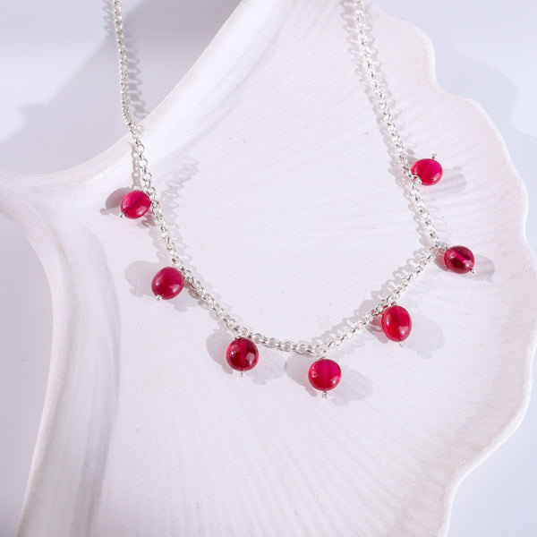 Ruby Chain | 92.5 Sterling Silver