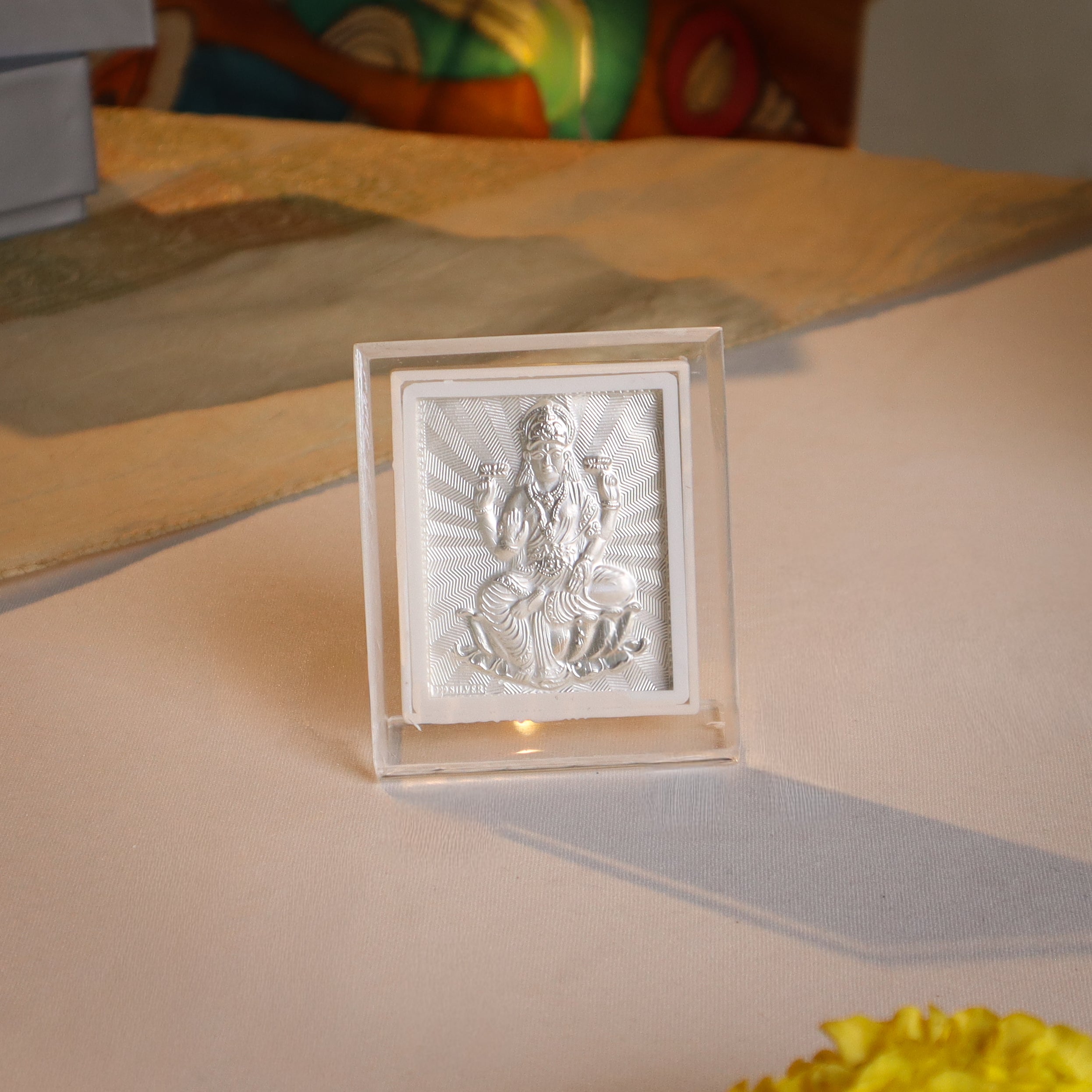Silver Lakshmi Frame (Small)