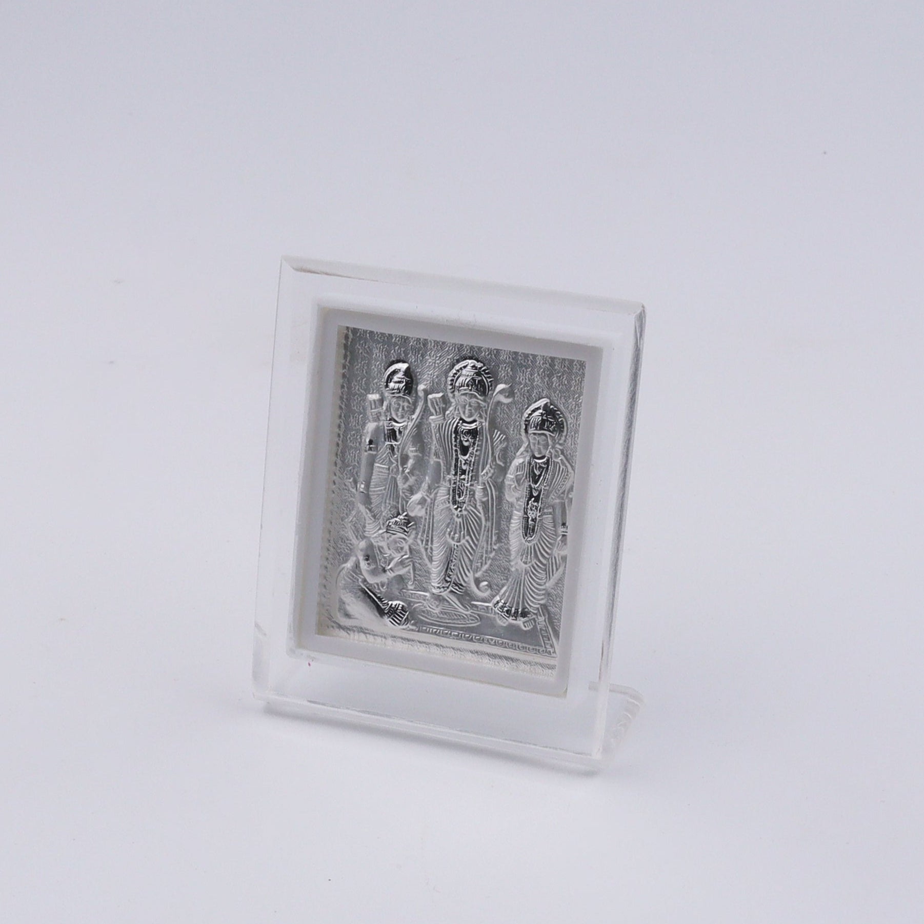 Silver Shree Ram Darbar Frame (Small)