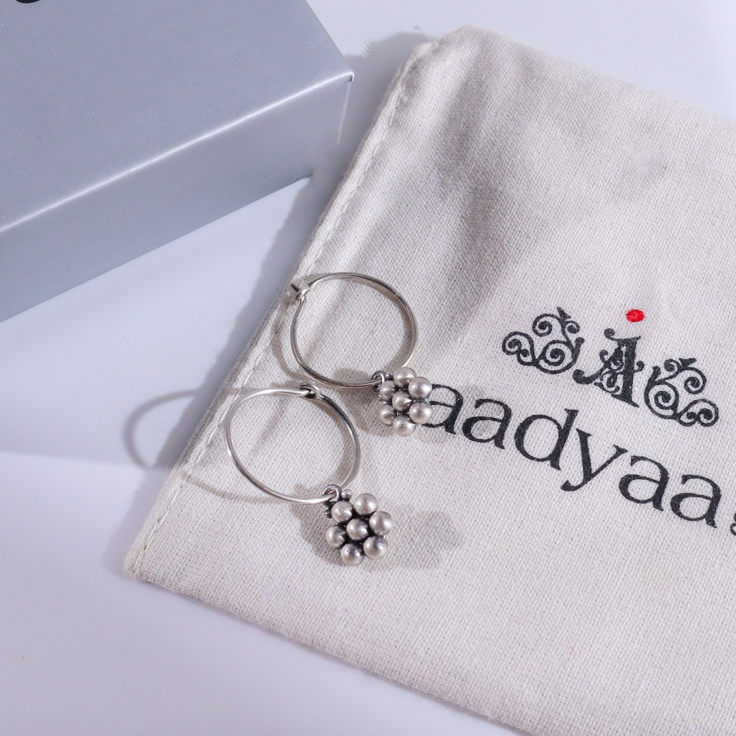 Small Kudi Hoop | 92.5 Sterling Silver