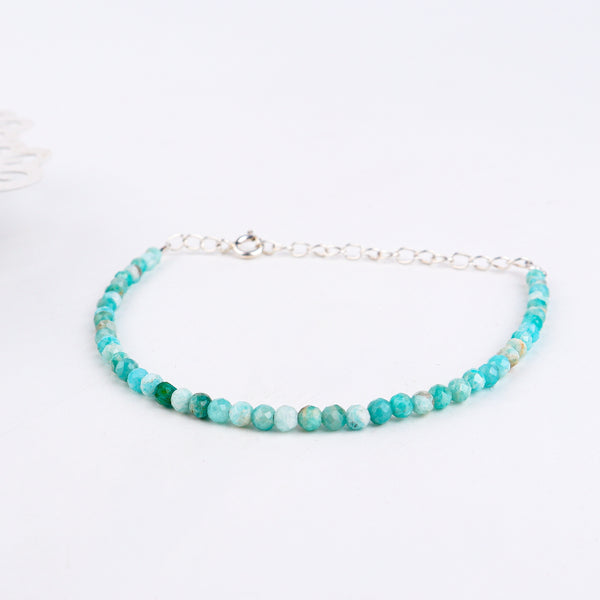 Blue Jade Bracelet