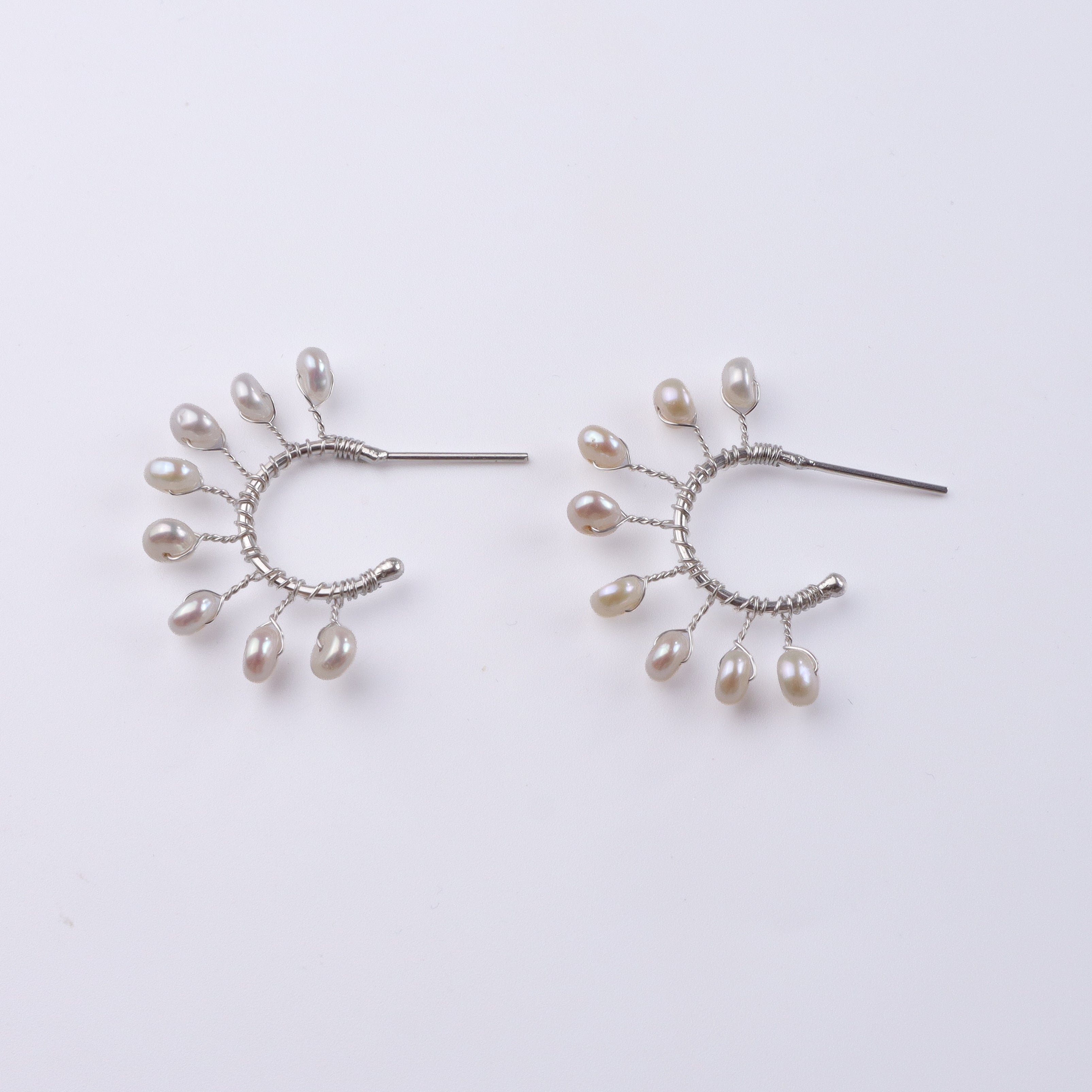 Freshwater Pearl Hoops (Project Handmade)