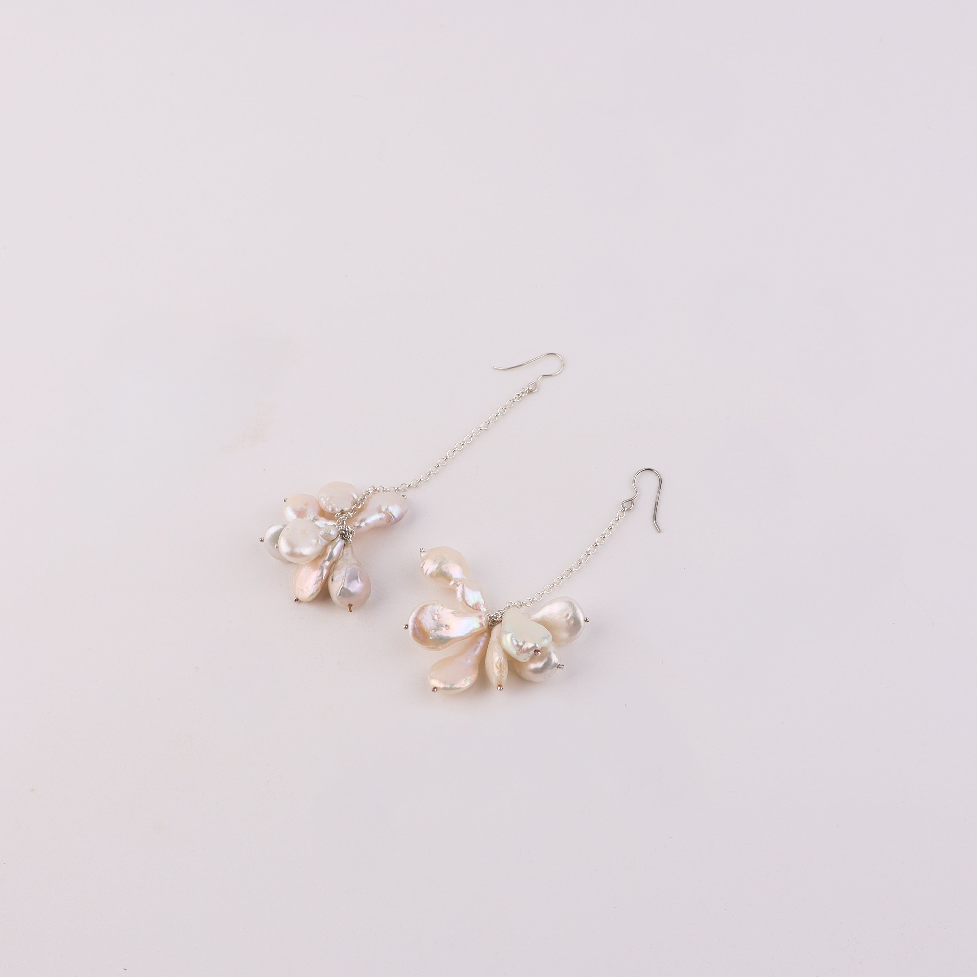 Luxe Bunch Earring - Baroque Pearls
