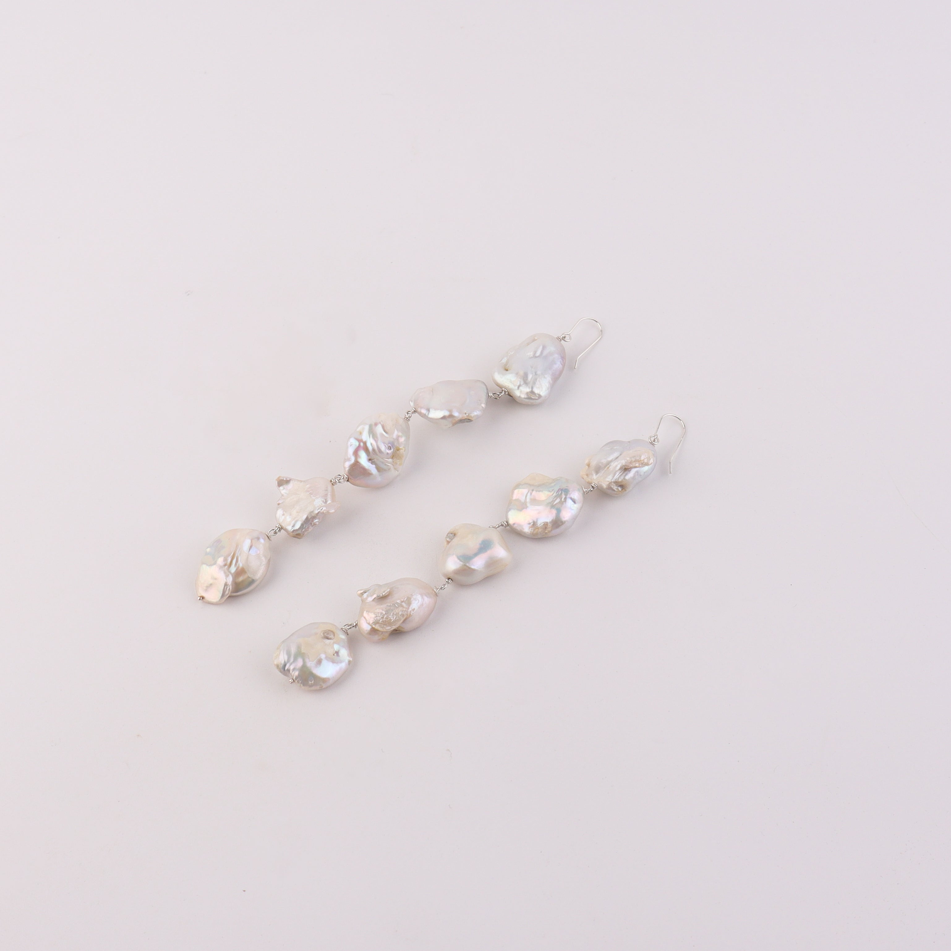 Luxe Earring - Baroque Pearls