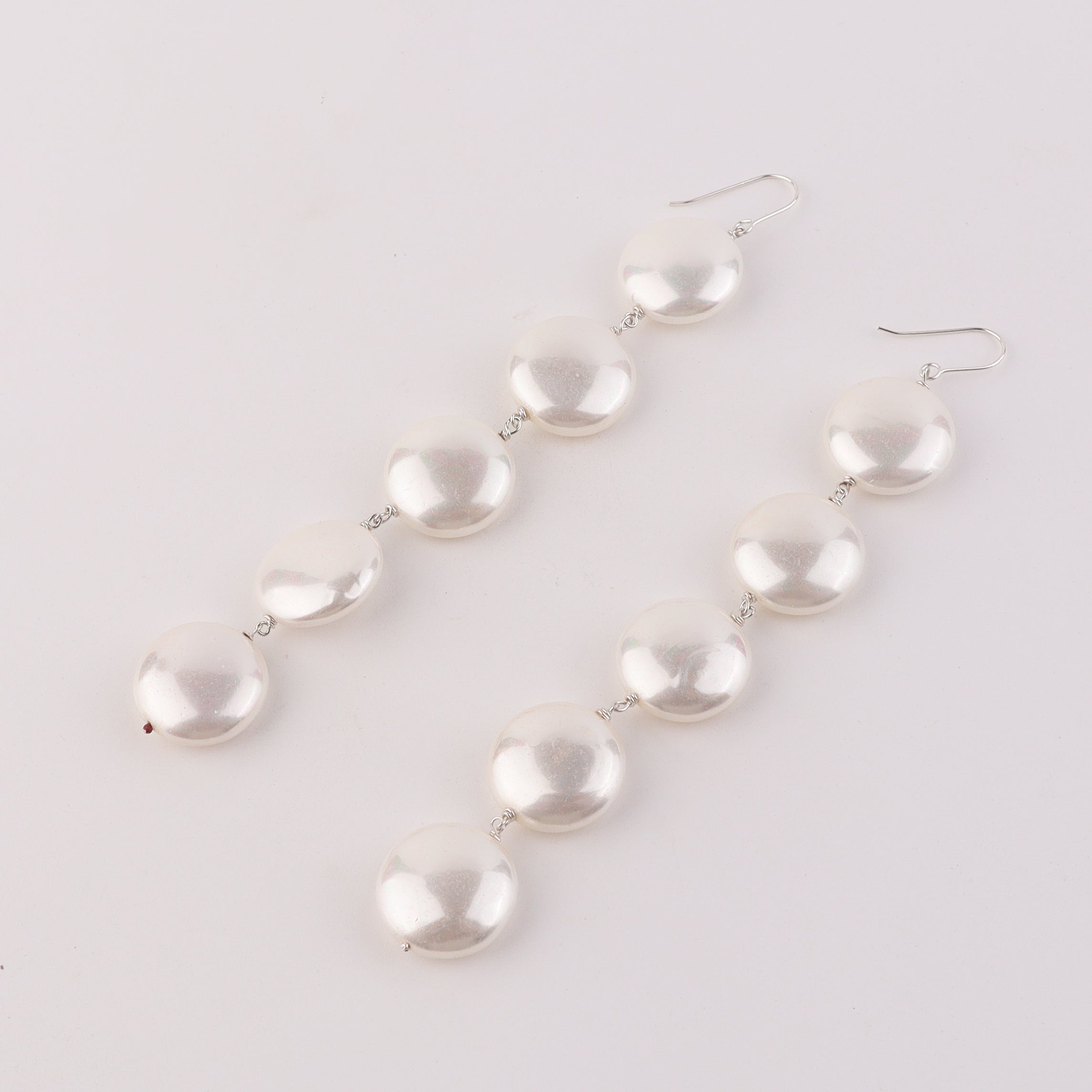 Luxe Earring - Shell Pearls