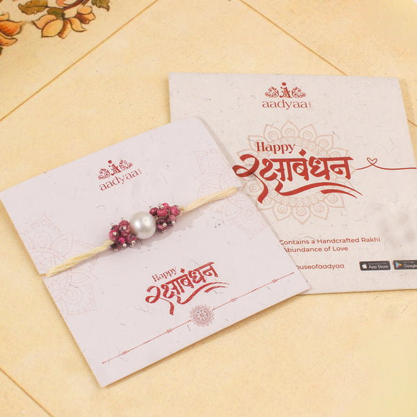 Handmade Tourmaline Rakhi