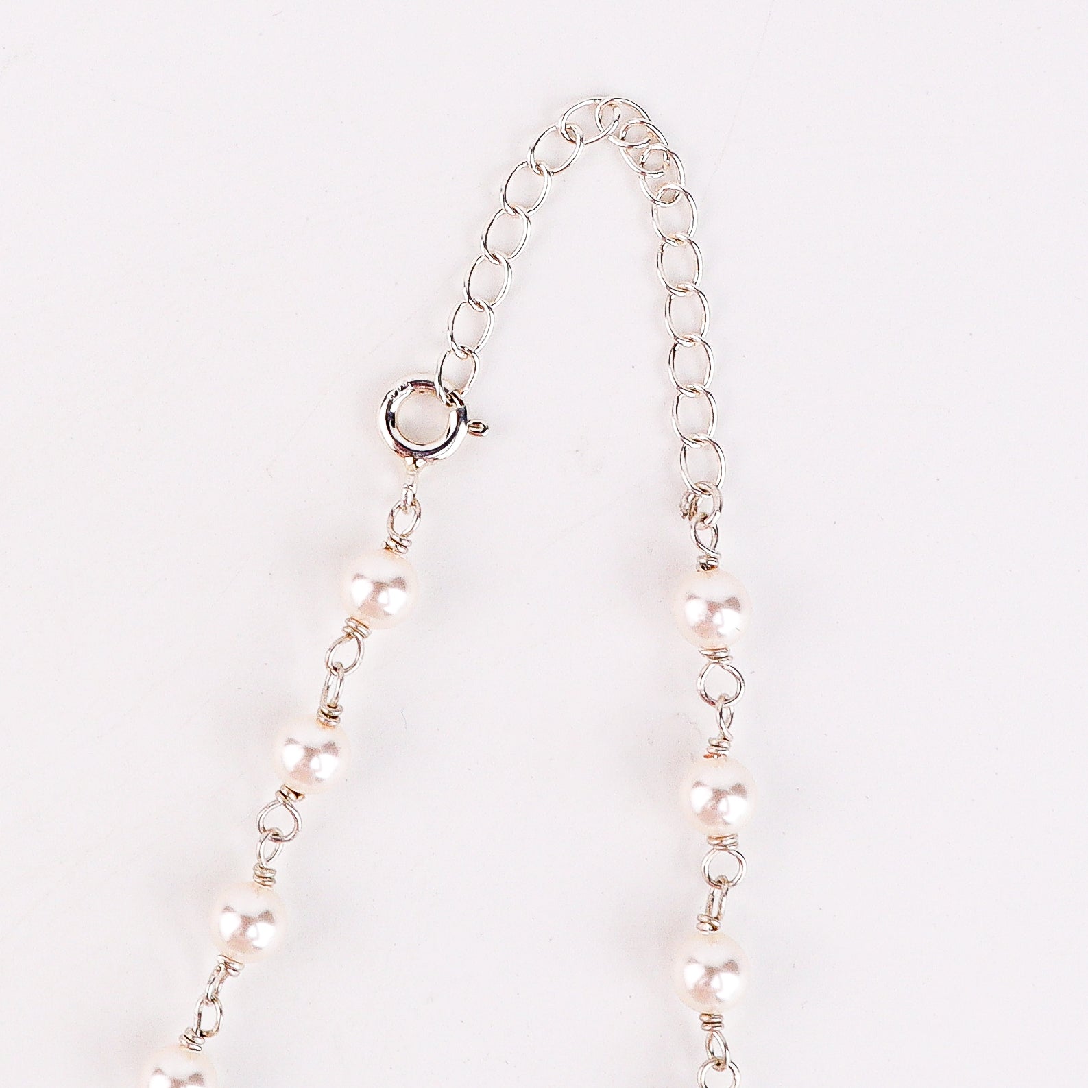 Petal Necklace with Multicolour Stones