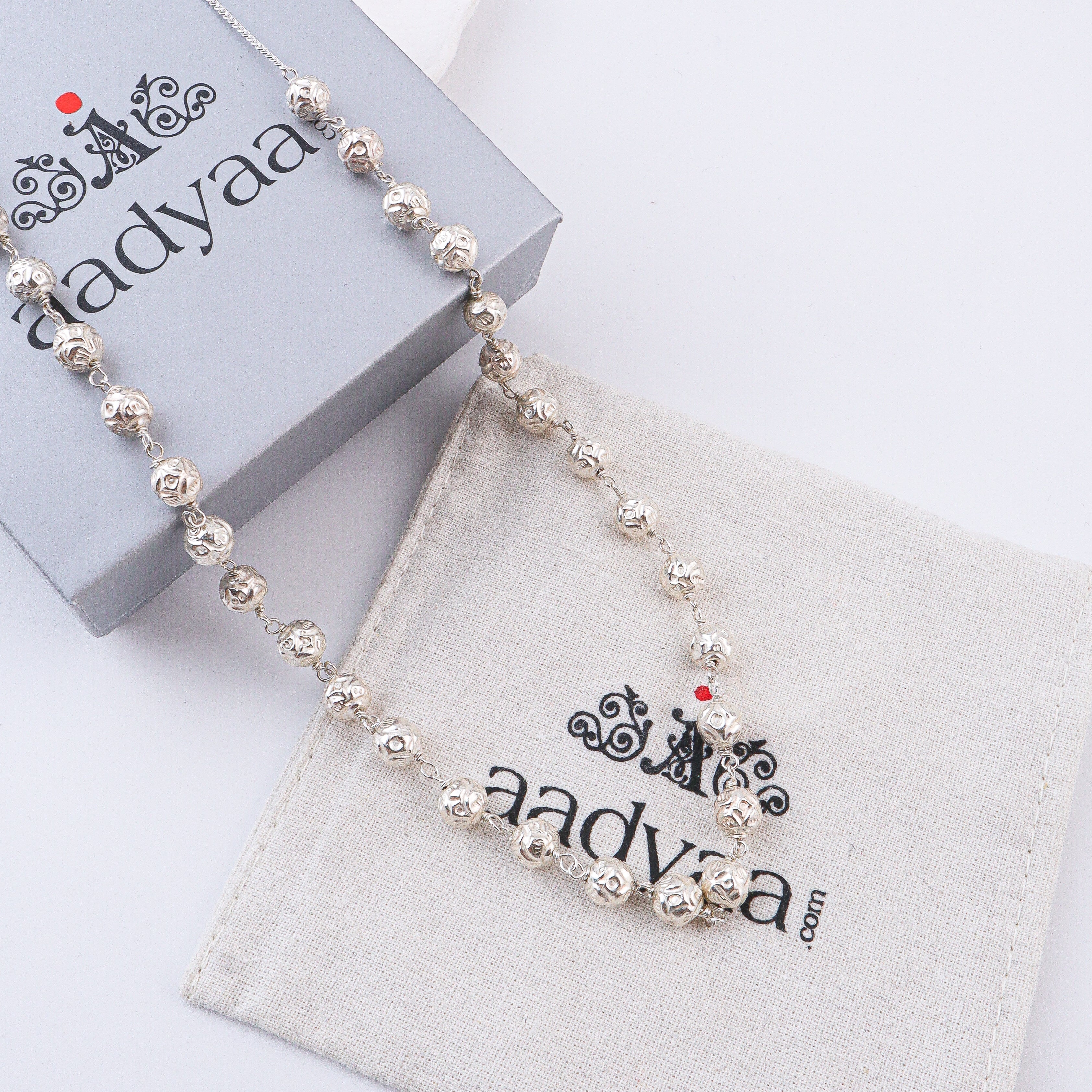 One Layer Mohanmaal Necklace | 92.5 Silver