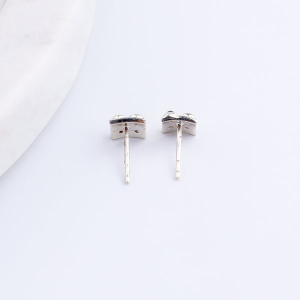 Silver Nakshatra Studs