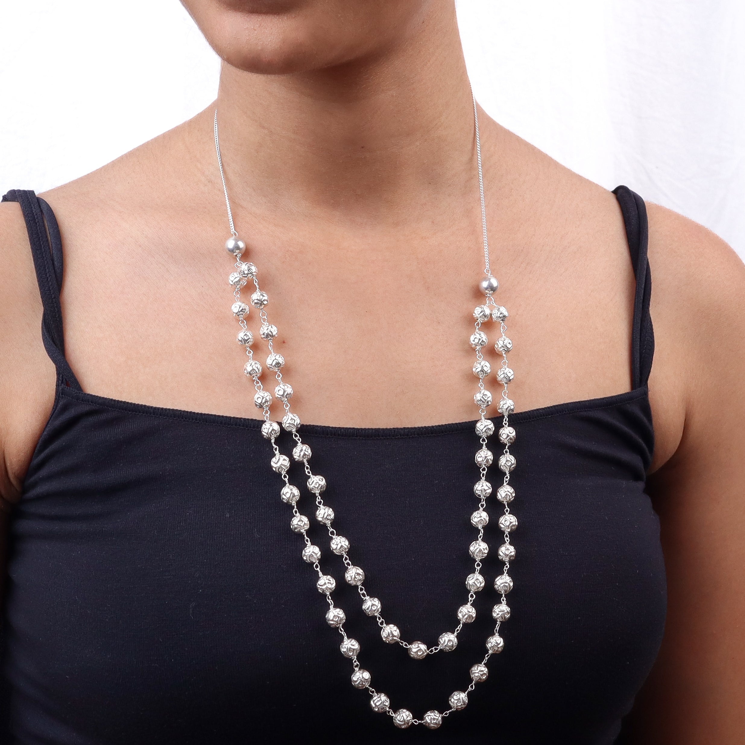 Double Layer Mohanmaal Necklace